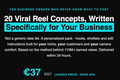 The Personalized Viral Reels Pack - 20 Concepts Written for Your Business